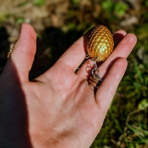1&quot;tall baby drago egg keychain
