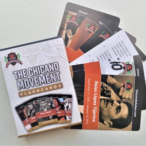 CHICANO, GESCHIEDENISboeken, Flash-KAARTEN, Hispanic Heritage Month Bulletin Boards 50+Chicano-bewegingsaanmoedigingskaarten Geschiedenis voor kinderen/familie