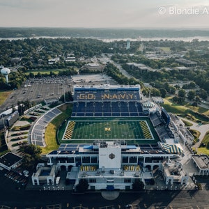First light over the Navy-Marine Corps Stadium