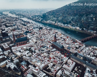 Hazy Heidelberg in Winter