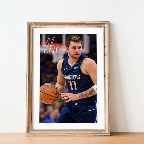 Luka Dončić Dallas Mavericks poster | luka doncic poster dallas mavericks wall art luka doncic poster dallas mavericks poster