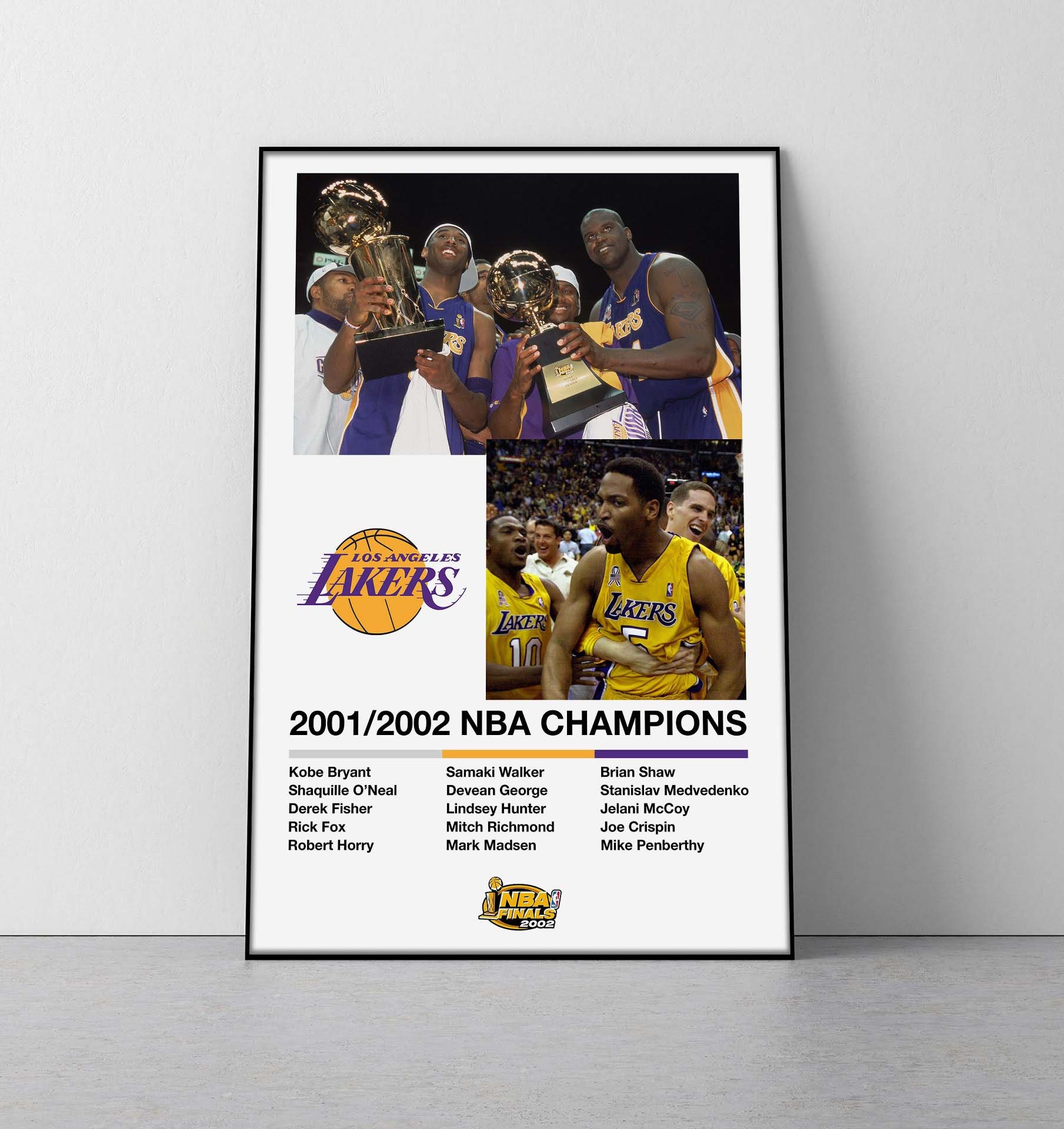 NBA Trophy Sticker Championship Trophy - 3.75 tall - Free Shipping