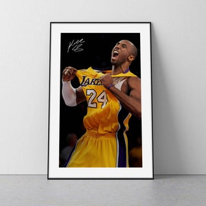 Tallenge - Kobe Bryant - LA Lakers - Black Mamba - NBA Basketball Great Fan  Art Poster - Small Poster(Paper,12 x 17 inches, MultiColour) : :  Home & Kitchen