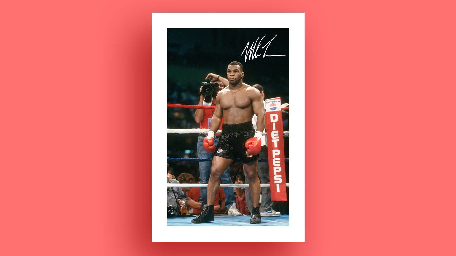 Mike Tyson Poster Mike Tyson Wall Art Print Boxing Floyd Mayweather