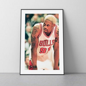 Dennis Rodman Style Face Poster for Sale by theodorexshal