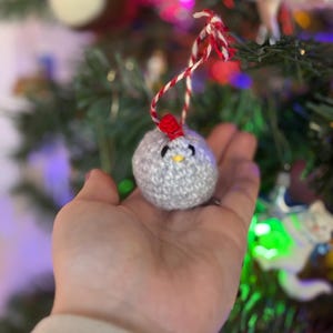 Mini Chicken Ornament