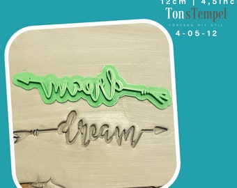 Dream arrow two sizes| Pottery stamp | Art. 4-05-08/12
