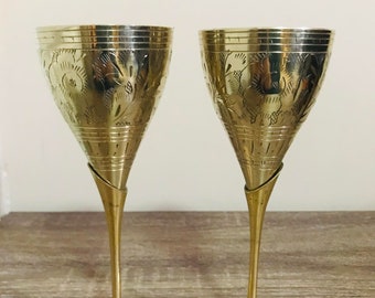 Bronze Liquor Glass/Bronze Wine Glass/Bronze Champagne glass/