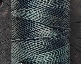 Beautiful Green waxed thread, 1mm macrame cord, 5meter /10meter /100meter, cords for macrame and jewelry making,micro macrame string.