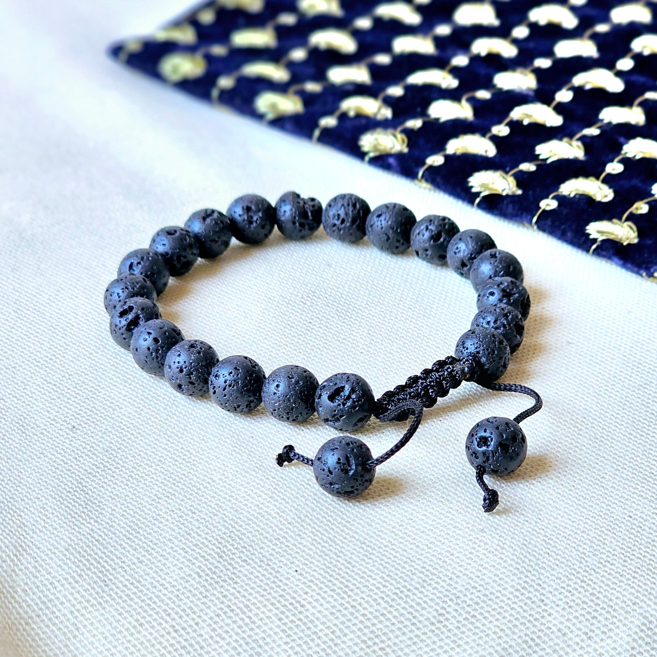 Lava Crystal Volcanic Rock Bracelet Meaning Protection Bracelet