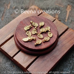 Beautiful Brass charms, Brass charms, Raw Charms, Silverfilled charms, Charms for macrame and jewelry making, 15*10mm, Z45