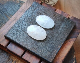 2 pcs Rose quartz stone, AAA natural Rose Quartz, Rose quartz Stones for macrame, Rose quartz stone for jewelry and macrame making, SN12.2