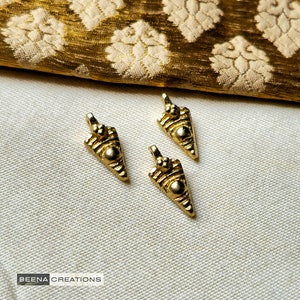 Brass charms, Z125, Brass charms, Raw Charms, charms, Charms for macrame and jewelry making, 20*9mm, Micro macrame making