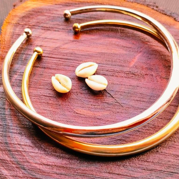 Tribal Brass chokers, brass and silverfilled, Macrame making, choker for macrame, Brass choker for jewelry and macrame making.