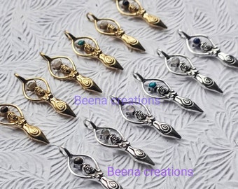 Brass Charm pendent, Brass Charms, Brass Charms, Brass Charms for macrame,Brass Charms for Macrame and Jewelry Making