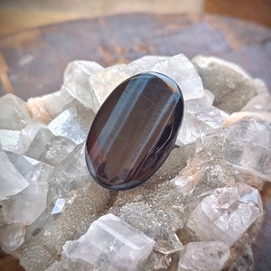Blue Tiger eye stone, AAA natural Tiger eye, Tiger eye Stones for macrame, Tiger eye stone for jewelry and macrame making, SN16.5