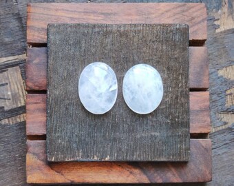 2 pcs Rose quartz stone, AAA natural Rose Quartz, Rose quartz Stones for macrame, Rose quartz stone for jewelry and macrame making, SN12.7