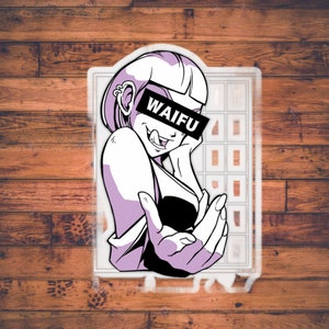 WAIFU | ANIME STICKER | Otaku Stationary | Manga Lover | Kawaii Gift for Him Her |