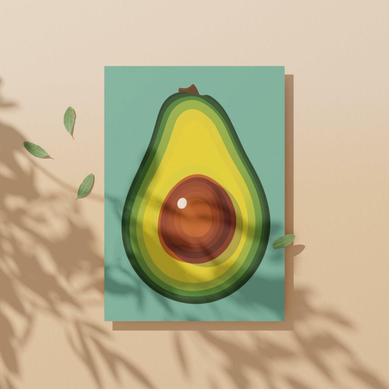 Avocado | Kitchen Art | Printable Art | Digital Download - Etsy