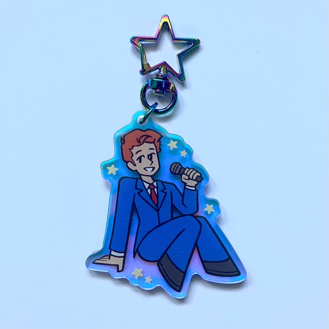 Hesitant Alien Gerard Way Rainbow Acrylic Charm - Etsy