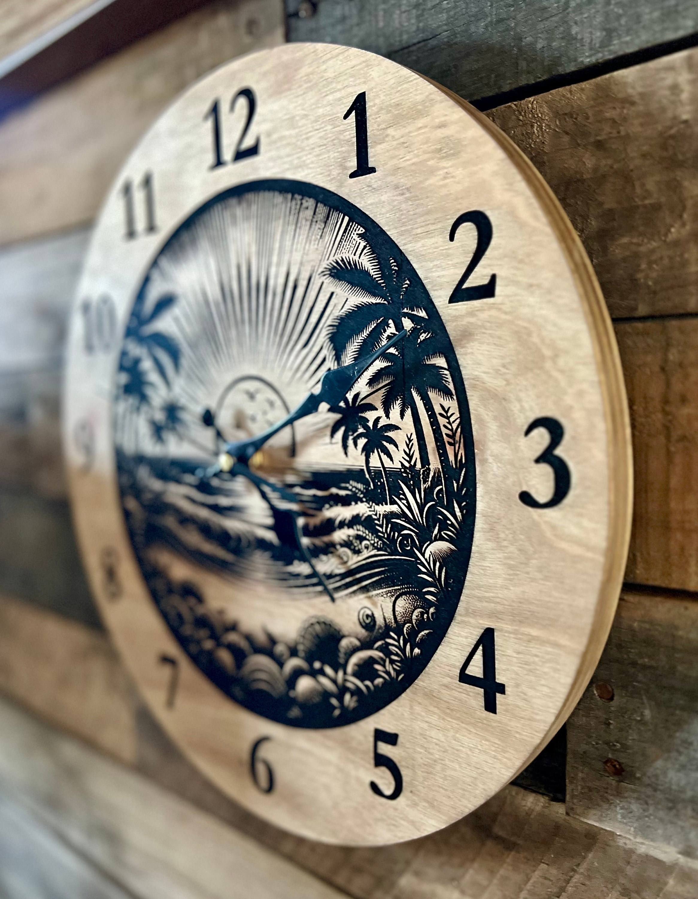 Ocean Breeze Clock - Etsy
