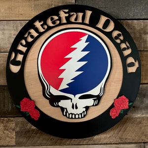 Grateful Dead Plakette