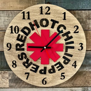 Red Hot Chili Peppers Clock