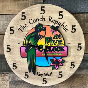 Jimmy Buffett 5 O’clock Somewhere Painted
