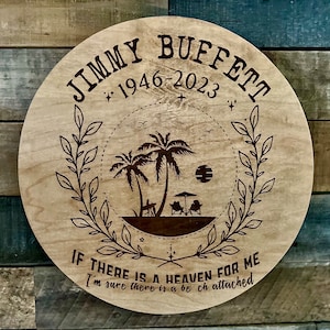 Gedenkplaat Jimmy Buffett