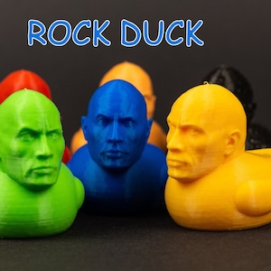 The Rock Imposter Custom Colors 3D Printed Fidget Toy 