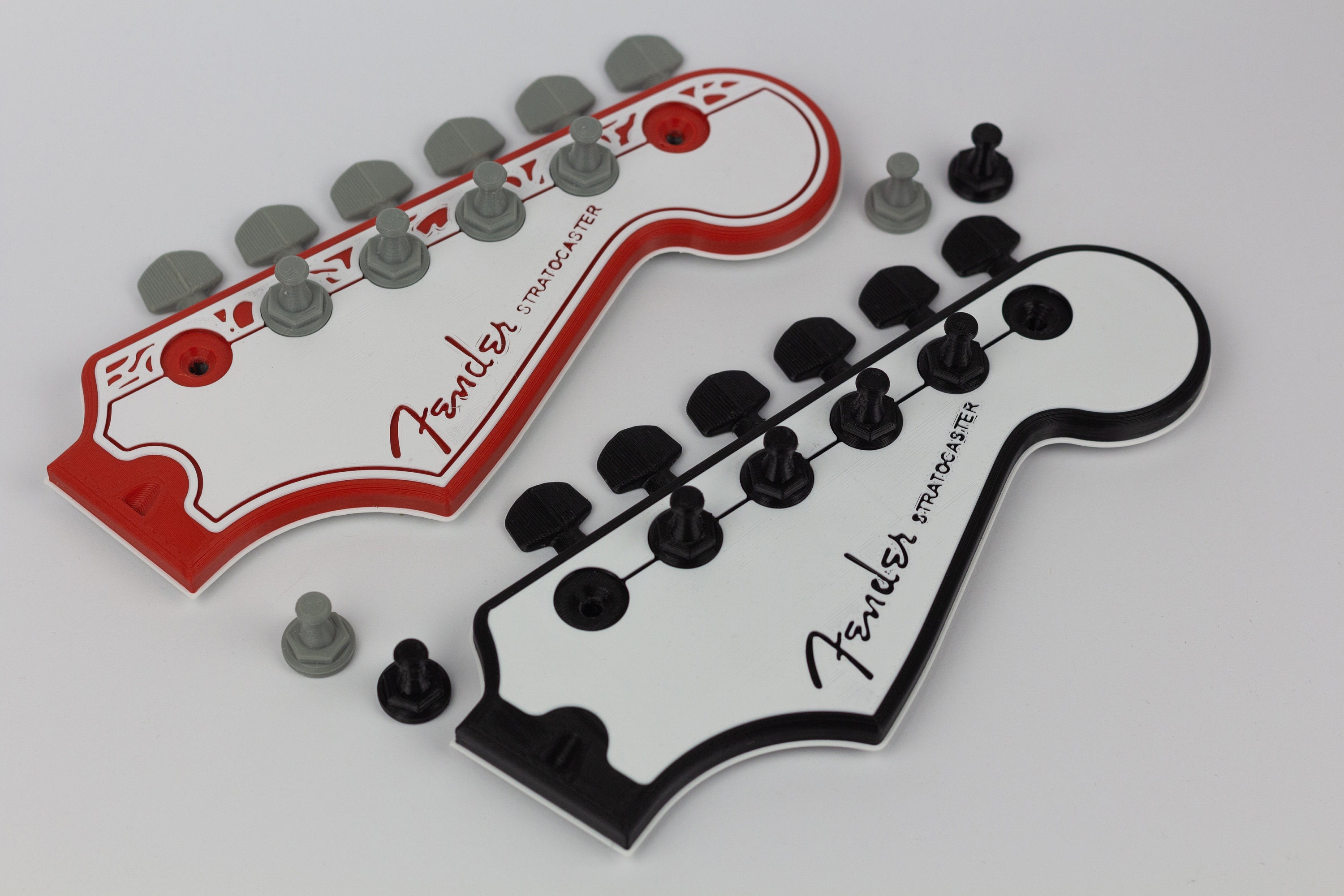 Fender Guitar Key Holder Headstock Hanger Wall Art Key Etsy