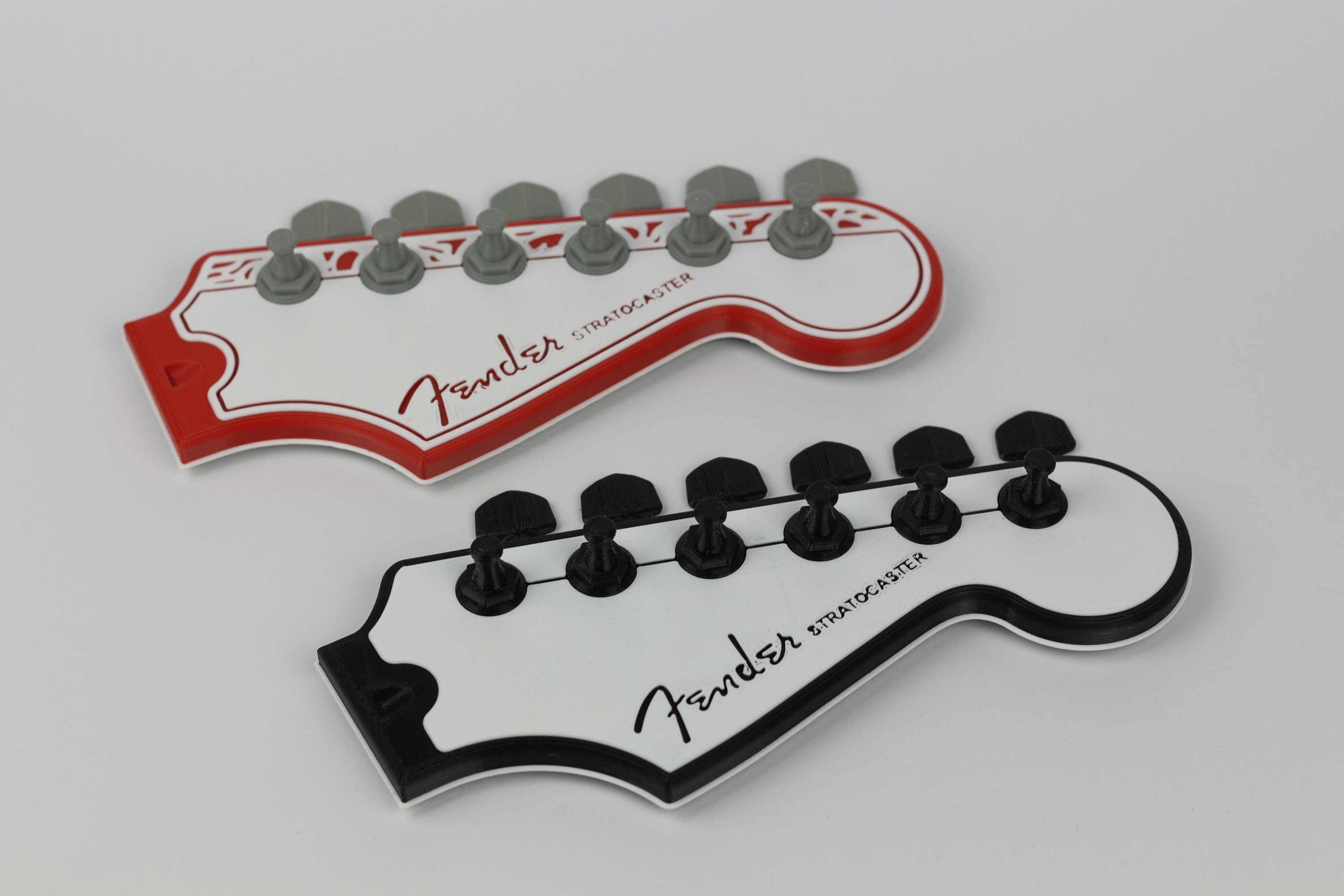 Fender Guitar Key Holder Headstock Hanger Wall Art Key Etsy