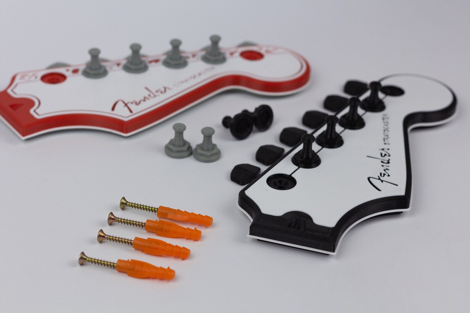 Fender Guitar Key Holder Headstock Hanger Wall Art Key Etsy