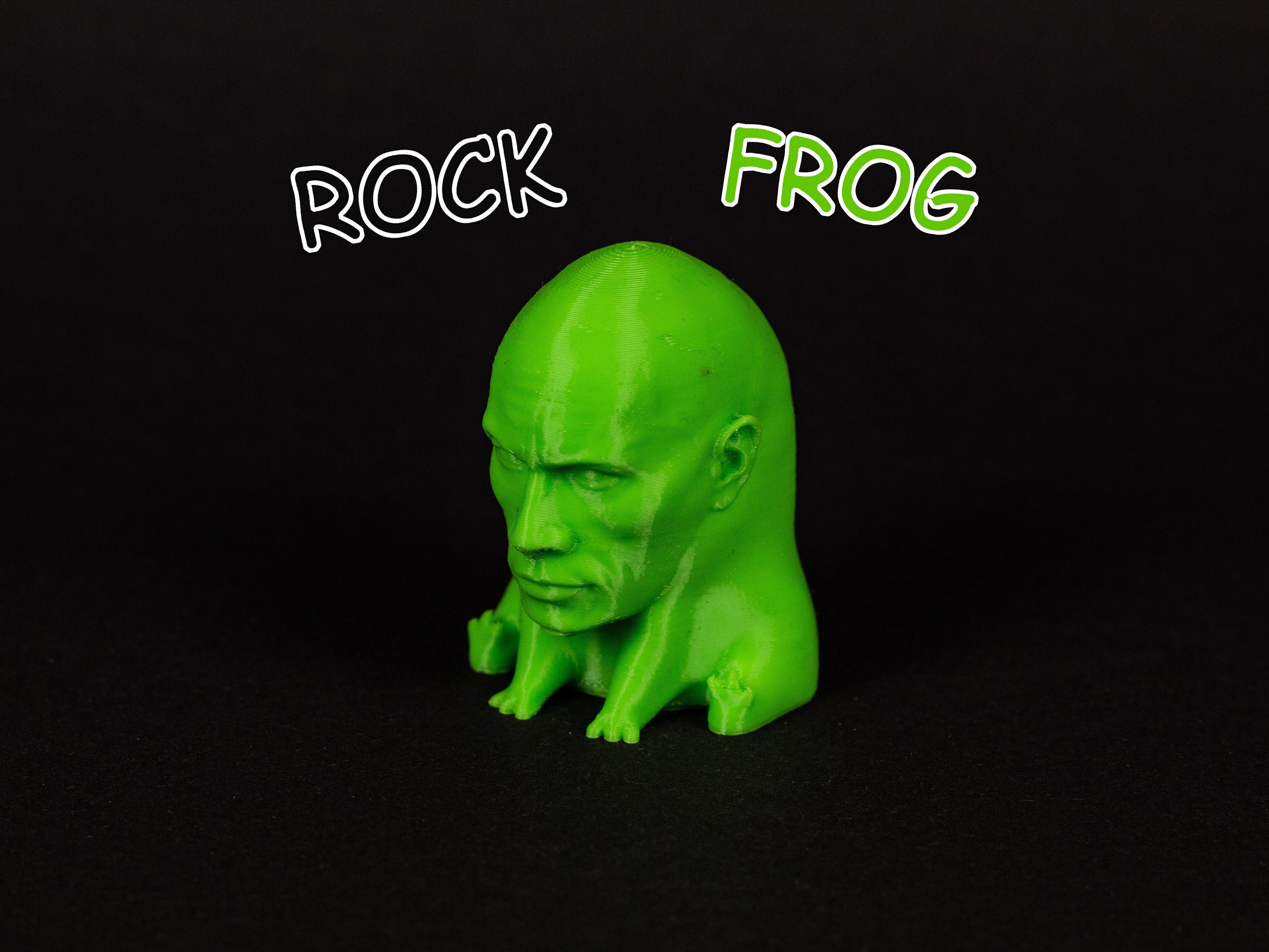 the rock meme 3D Models to Print - yeggi