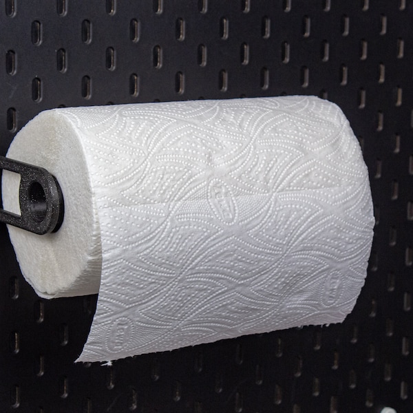 Skadis Pegboard Paper Towel Holder Etsy