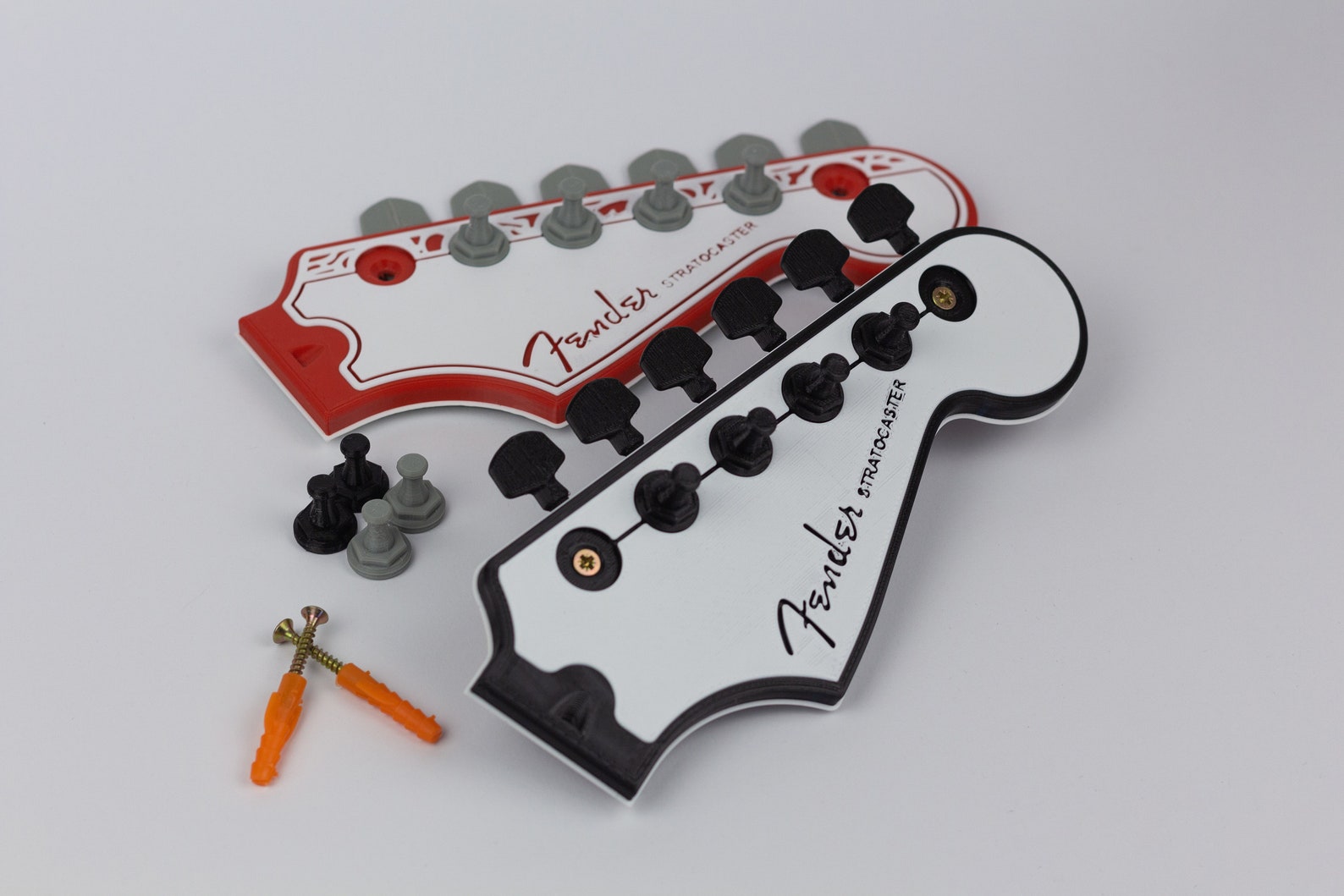 Fender Guitar Key Holder Headstock Hanger Wall Art Key Etsy