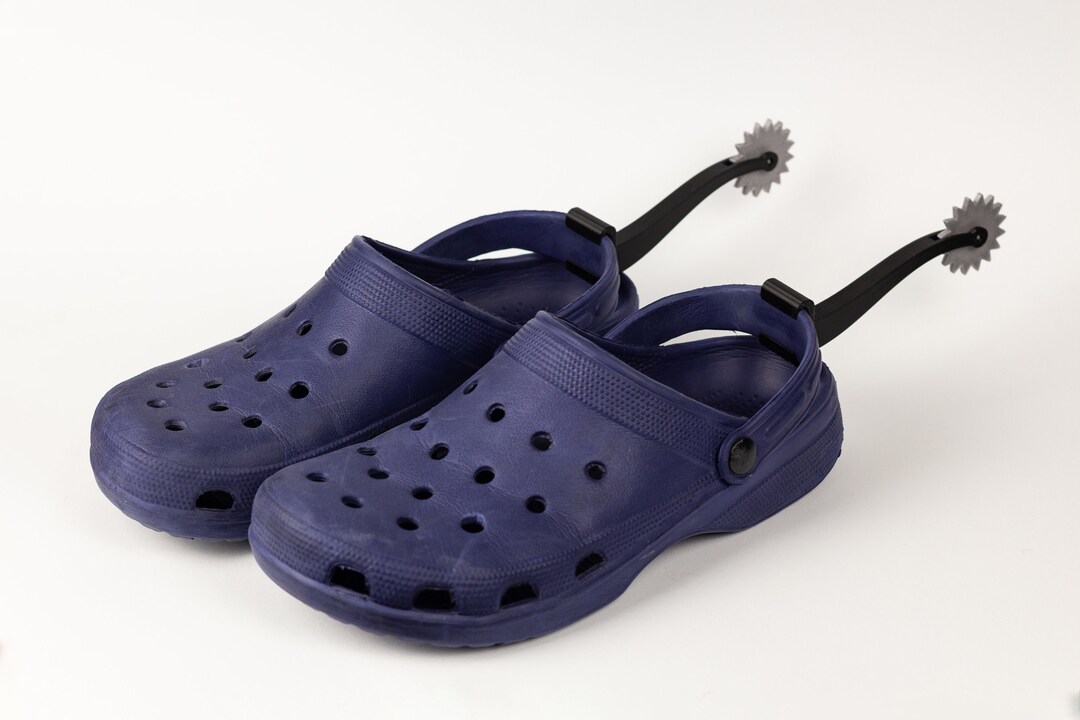 Croc Spur pair Croc Spurs Shoe Tails for Cowboys and Etsy