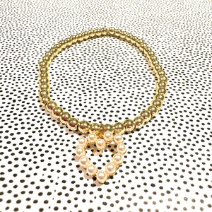 Heart Charm Bracelet