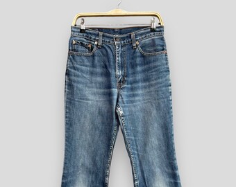 Levi’s Vintage Denim Vintage Levi's 527 Bootcut Jeans, Size 29 Distressed Denim - Etsy