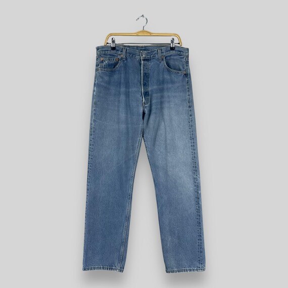 W34 L32 Vintage Levis 501 Distressed Jeans Levis High Rise Medium 