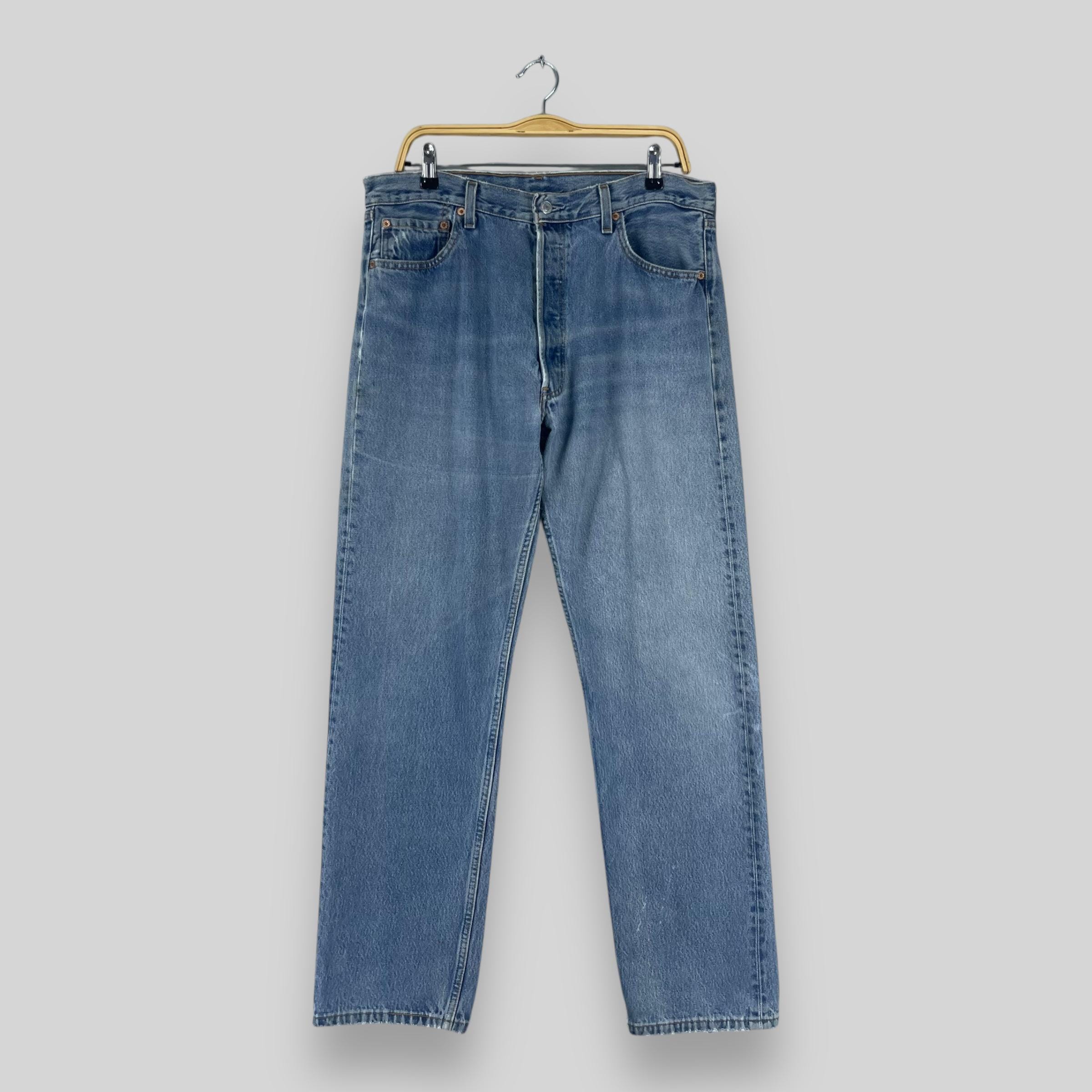 LEVI'S 501（W34 L32） Levi's 501 Original size W34 L32 Men's Blue Straight Leg