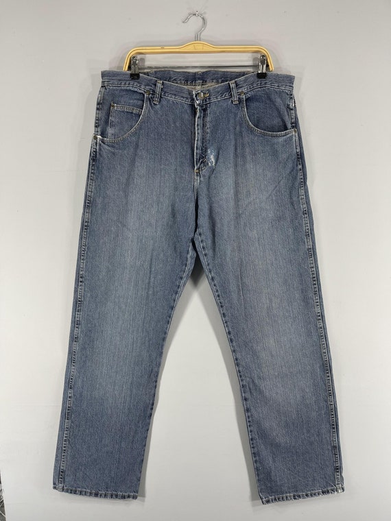 Buy Size 38 Vintage Wrangler Rugged Wear Rebuild Jeans Wrangler 
