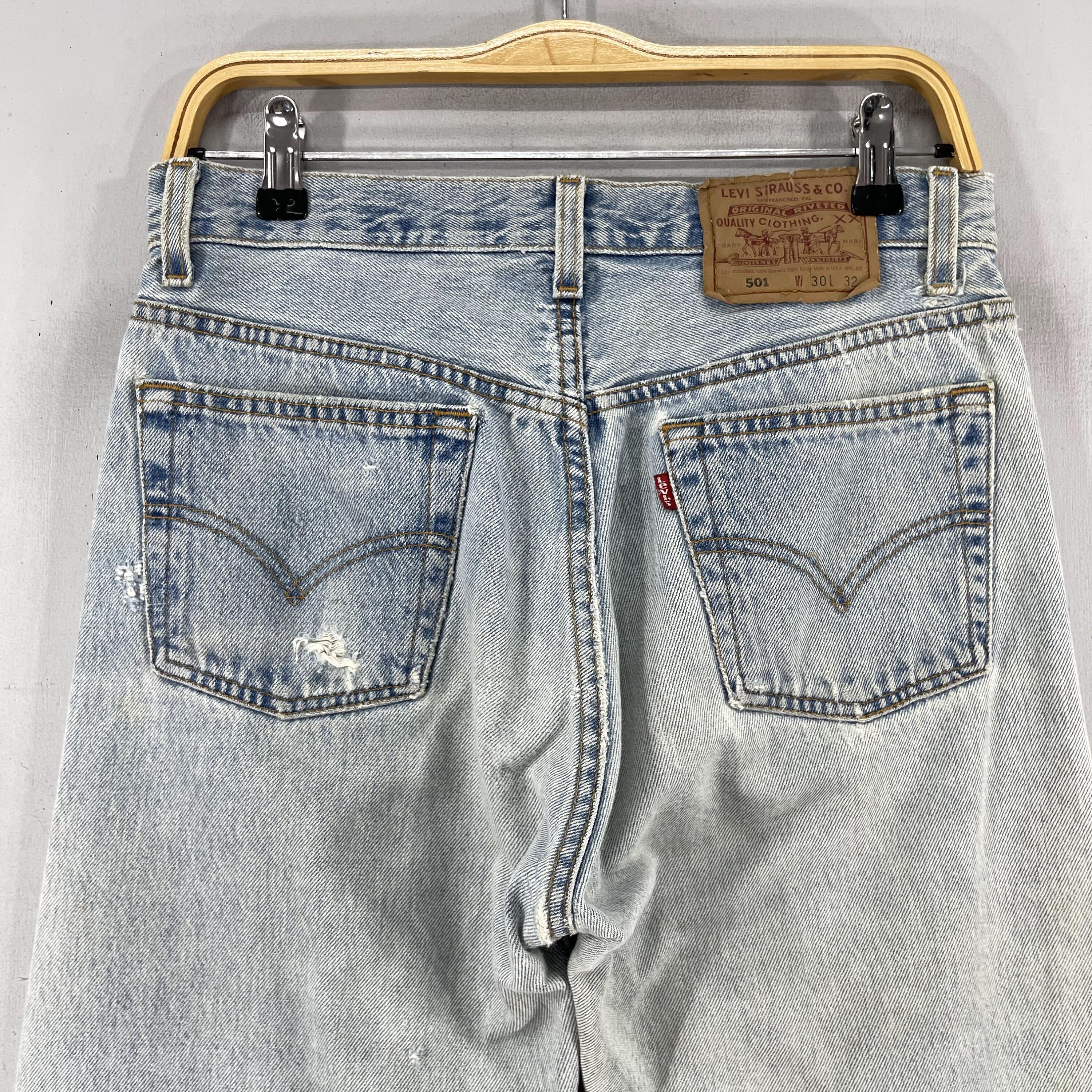 Size 29 Vintage Levis 501 Usa Distressed Dirty Jeans Levis Size 29 Vintage Levis 501 Usa Distressed Dirty Jeans Levis