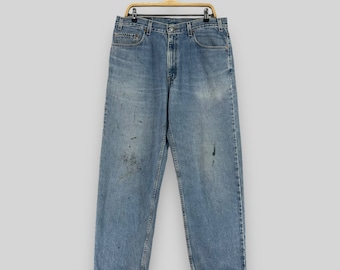 Jean Levi's 451 Homme Taille 40 (W31) Beige - Occasion En Très Bon état (usure Bas)