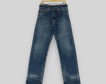 Vintage Levis 504 Jeans: Blue Denim, Straight Leg, W31/32 L32 - Etsy