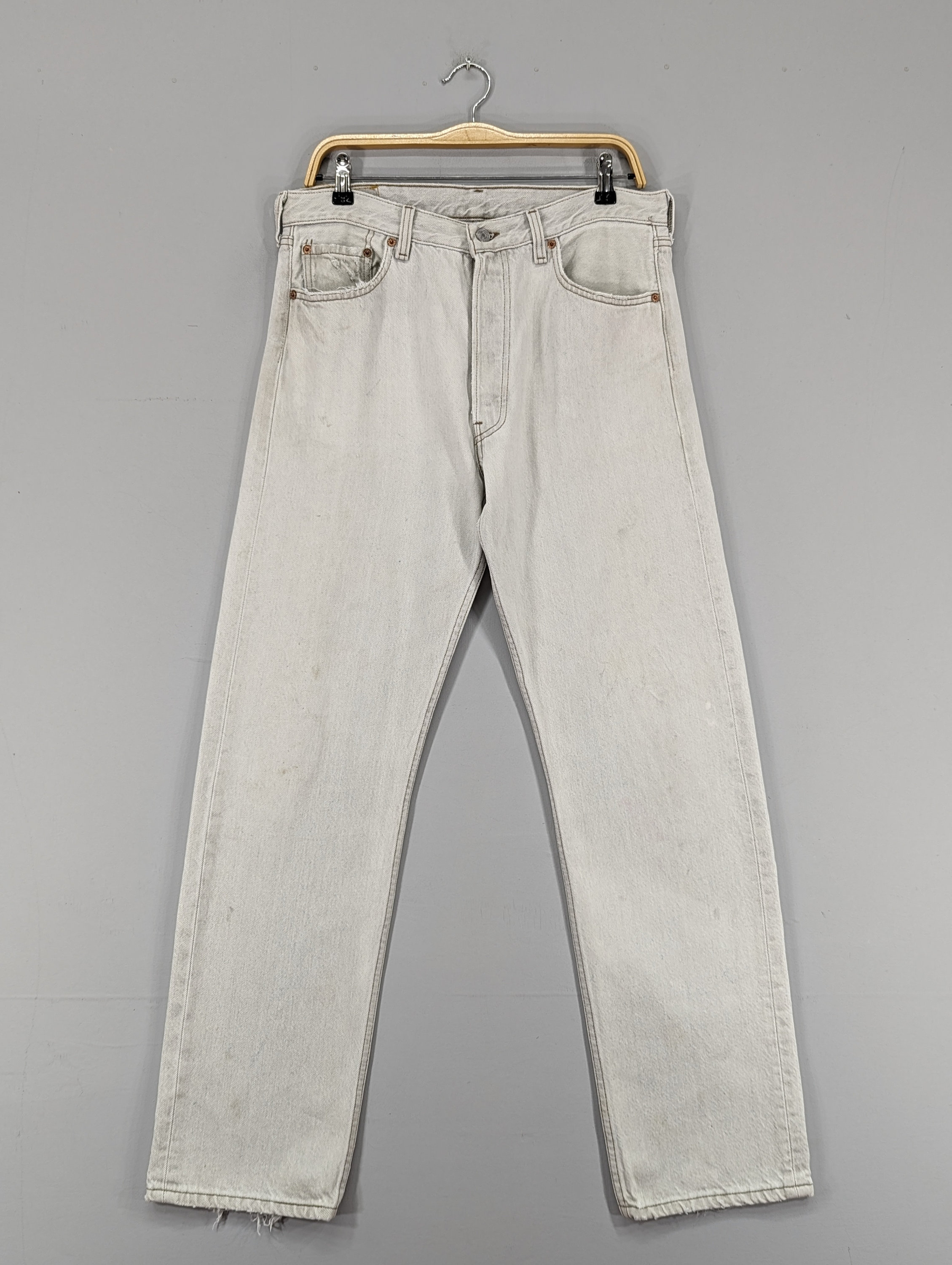 Levis 501 Bleached - Etsy