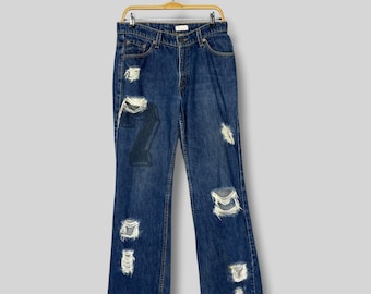 Y2k Levi's Flared 517 Fit Jeans Kids 6 - Etsy