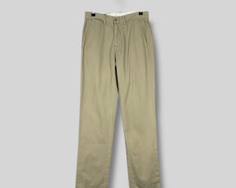 35 X 32 / 1990s Polo RL 100% Cotton Tan Chino Pants - Etsy