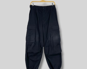 パンツ 00s Midas Parachute Flared Cargo Pants Vintage 00s Japanese Brand Midas Cargo Multipocket Pants Japanese