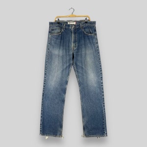 W37 L33 Vintage Levis 505 Distressed Ripped Jeans Levis Medium Wash High Rise Denim Levis Regular Fit Straight Legs Boyfriend Jeans Size 37